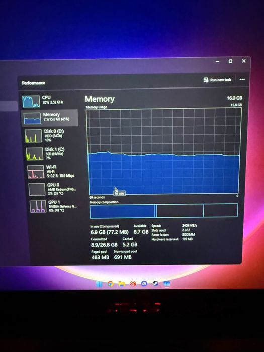 Laptop Gaming ASUS TUF FX505DT | Ryzen 5 | 16GB RAM | GTX 1650 | SSD+HDD