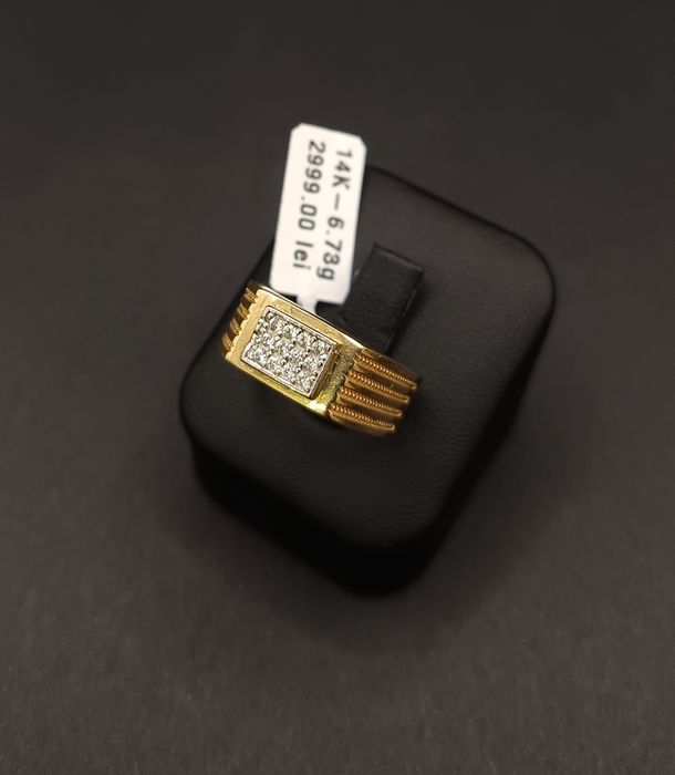 Inel bărbătesc Aur 14K 6,73 gr