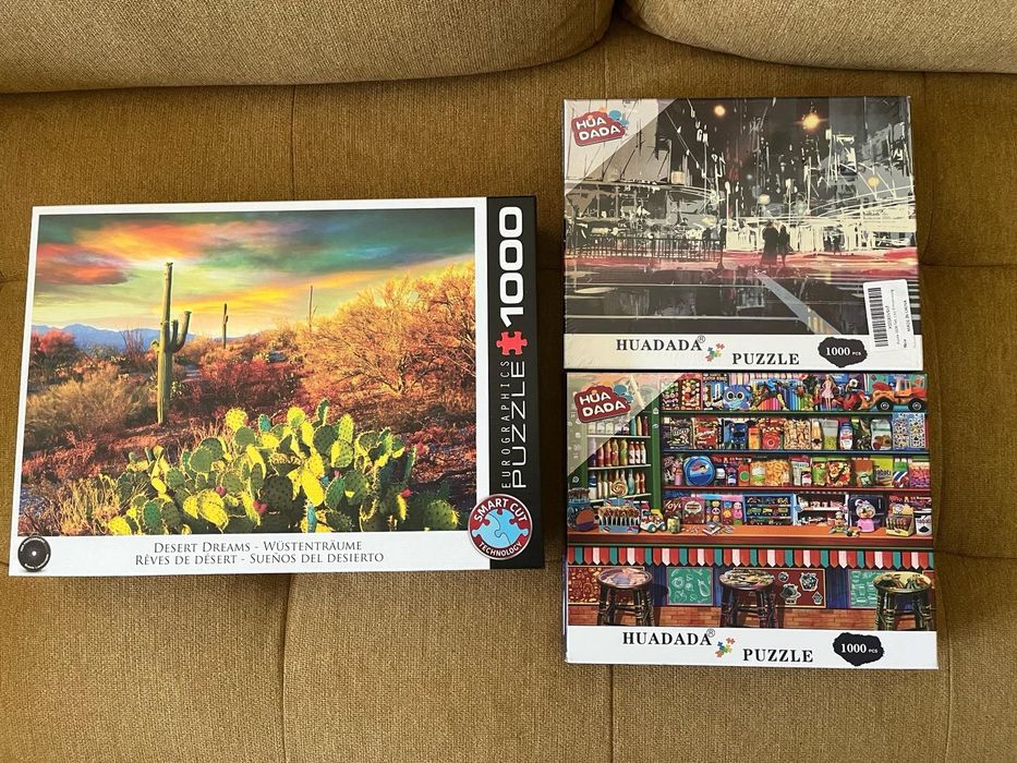 Пъзели Ravensburger, Trefl, Eurographics, Cherry Pazzi