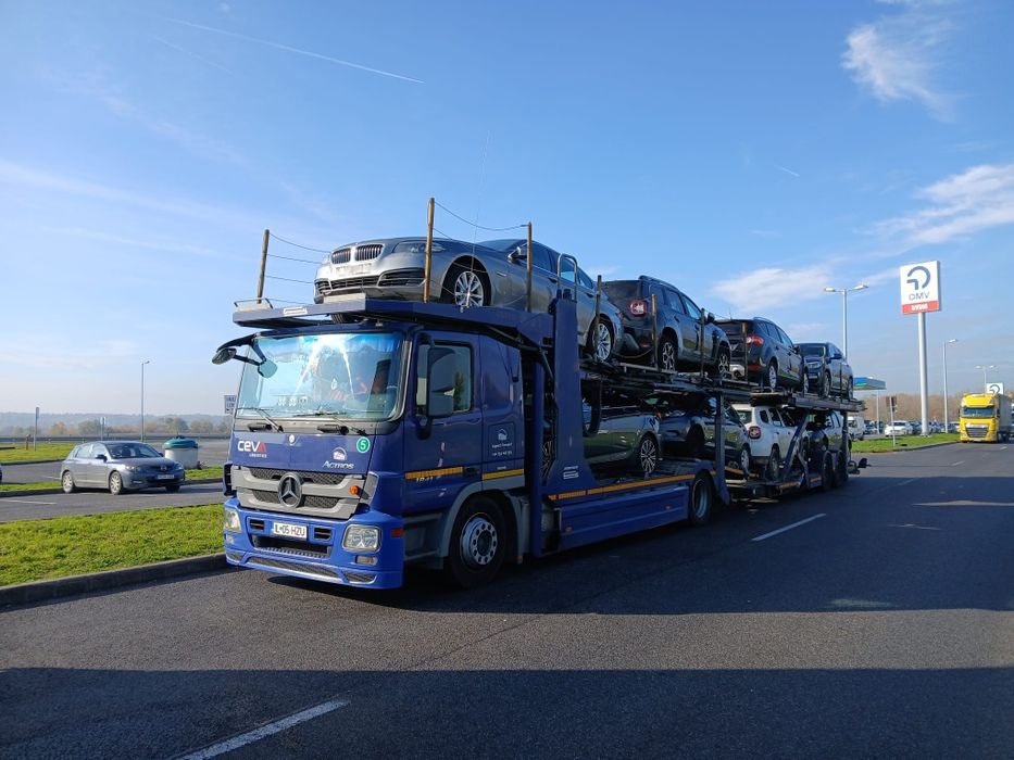 Transport Mașini Platformă Auto -Austria Germania Belgia Olanda Italia