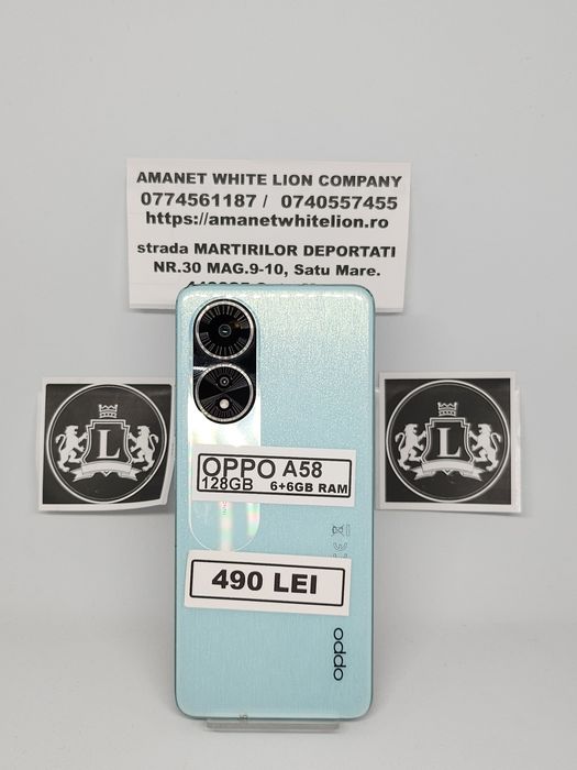 Oppo a 58  128gb