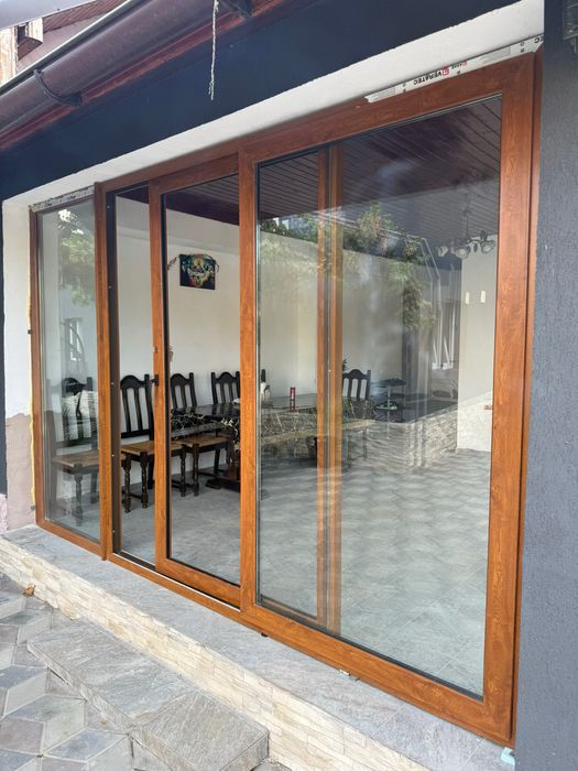 Tamplarie pvc cu geam termopan / rulouri / culisante / site etc