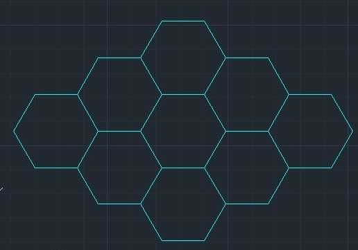 Tavane luminoase led Honeycomb rece/neutru- 1 hexagon