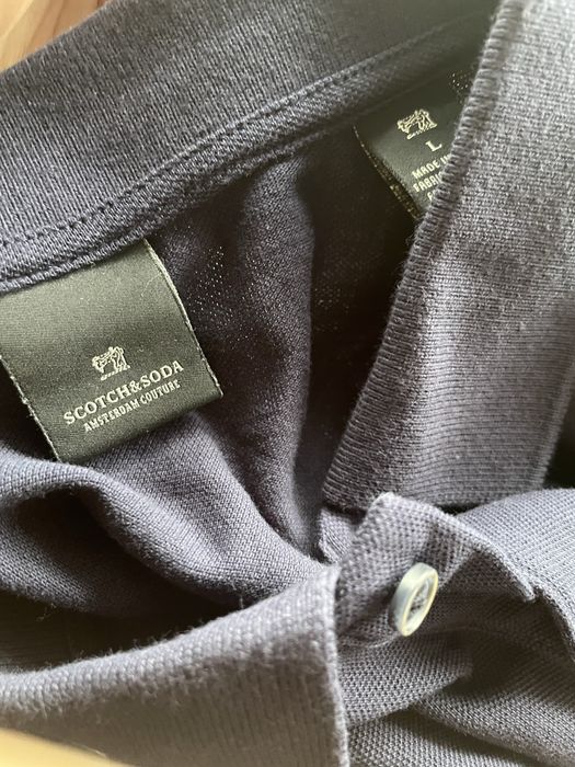 scotch and soda polo поло тениска с яка