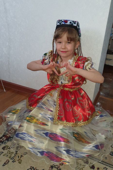 Адрас Национальные накидки для девочек