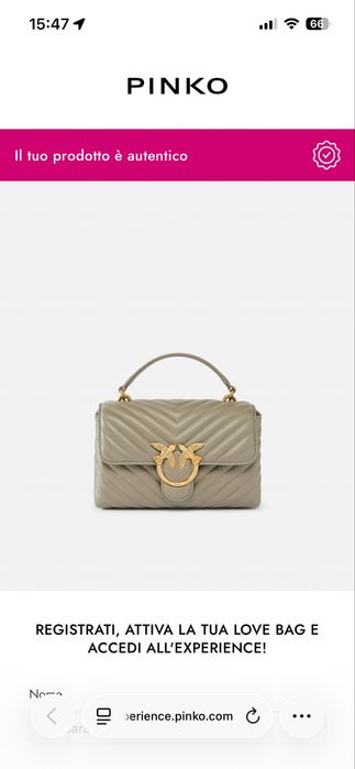 Geanta PINKO Love Lady Puff MINI