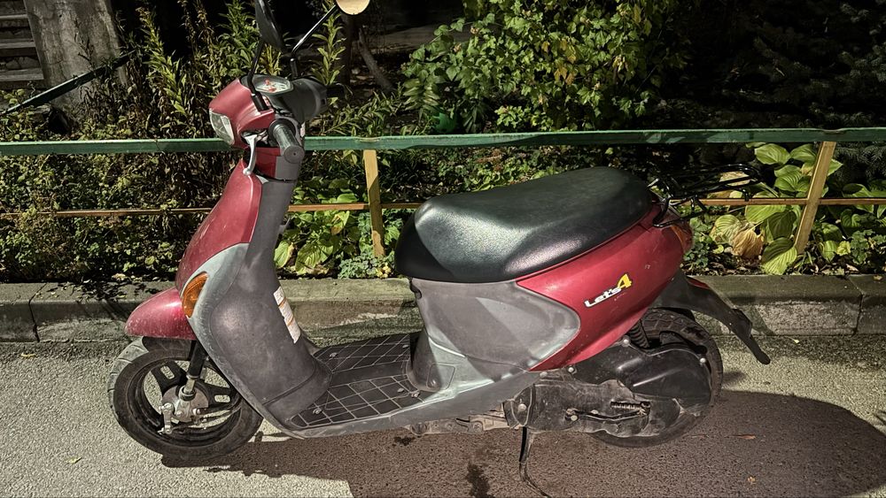 мопед японец suzuki lets 4