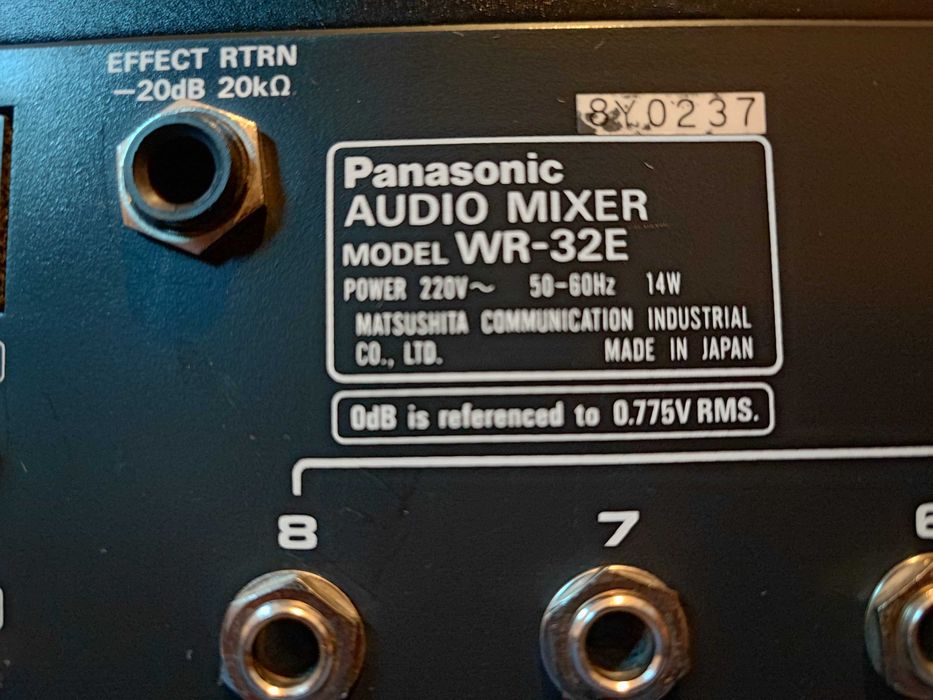 amplificator de putere MC CrYpt PA-940 și mixer Panasonic Ramsa WR-32E