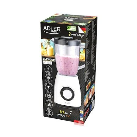 Blender AD 4085, ADLER , Plastic,1.5l, 2 Viteze, 1000W