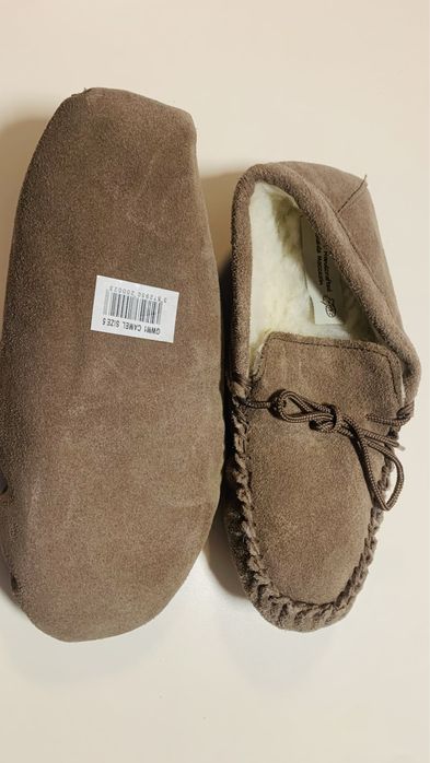 Papuci sheepskin handcraft 100% piele-36.5