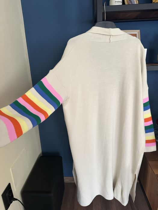 Дълга топла жилетка Mauve