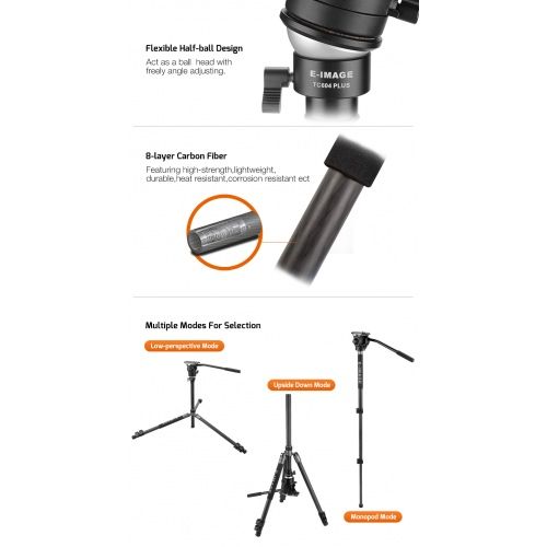 Монопал штатив  E - IMAGE TC604 plus