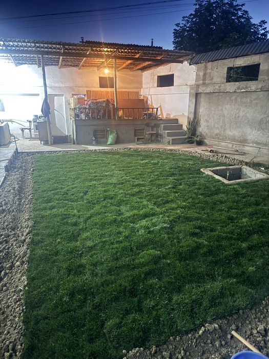 Газон готовый установка+доставка