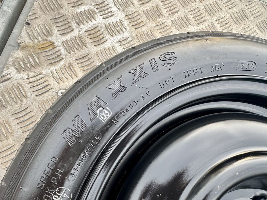 Патерица/Резервна гума 125/80/15 5x114.3-Hyundai/Kia/Mazda/Mitsubishi