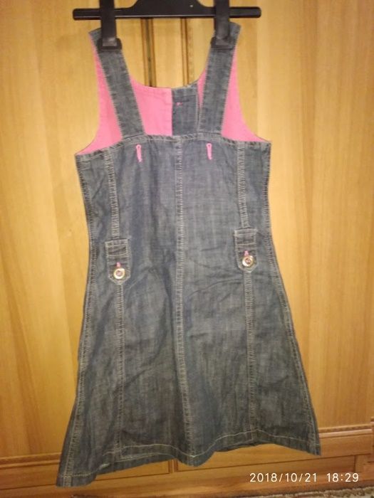 Дънков сукман с бродерия