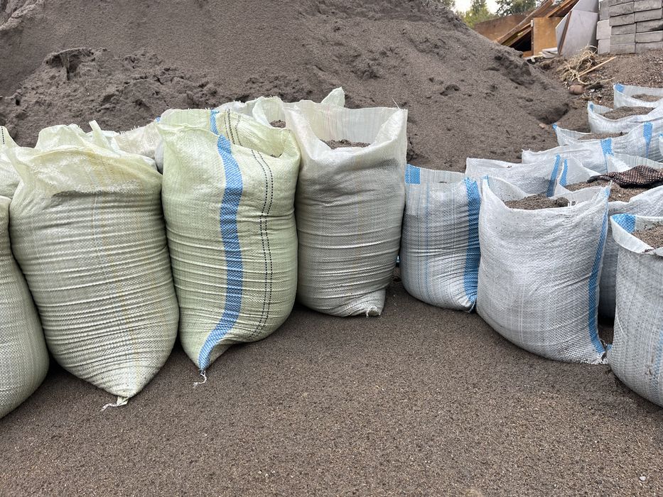 Песок Кленец Шебен в мешках Qum Klenes Sheben тупрок земля  qopda