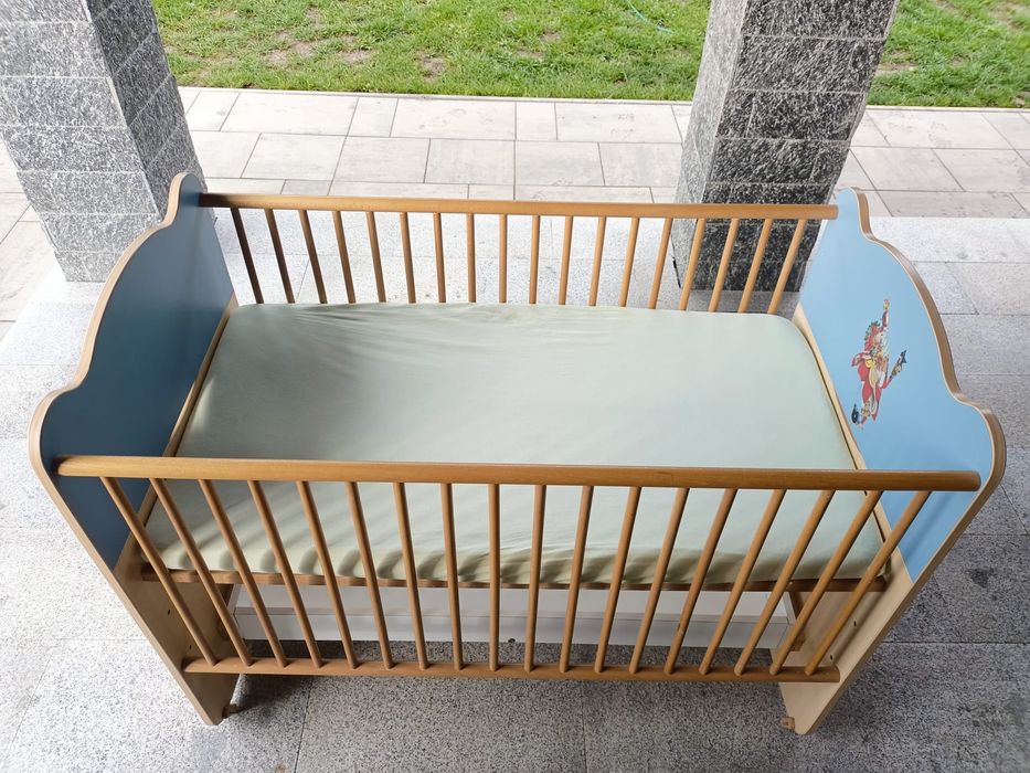 Pătuț cu saltea 120X60