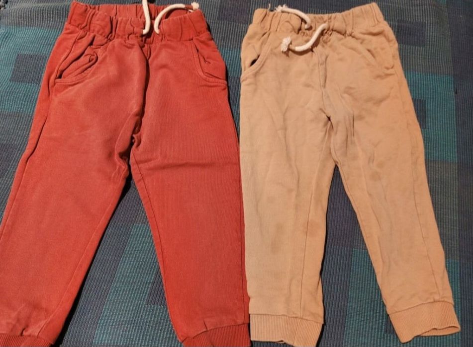 Pantaloni grosi, 2 perechi, marime 98