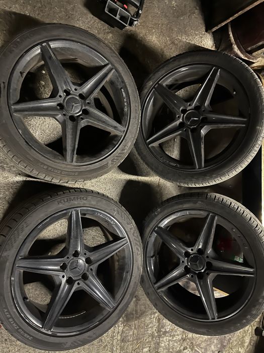 Алуминиеви джанти с гуми AMG стил за Mercedes 18"