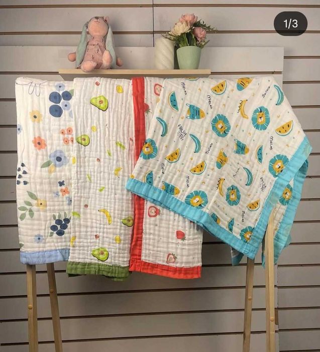 Muslin pled муслинивый плед