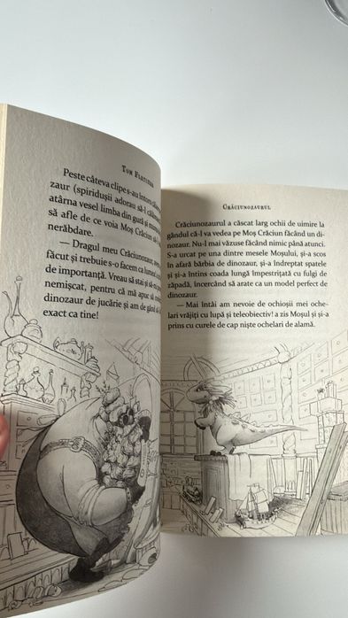 Crăciunozaurul – Tom Fletcher | carte copii stare excelentă