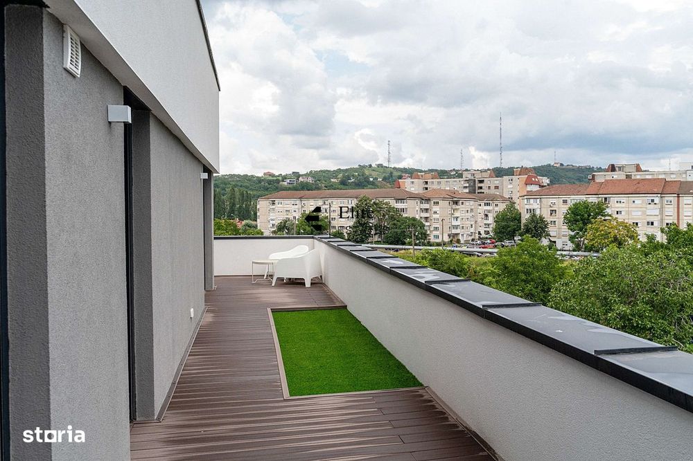 Apartament nou cu 2 camere cu o terasa de 46 mp
