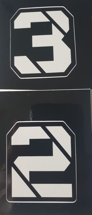 Vand abtibilduri (decals) originale pentru furci / suspensii spate FOX