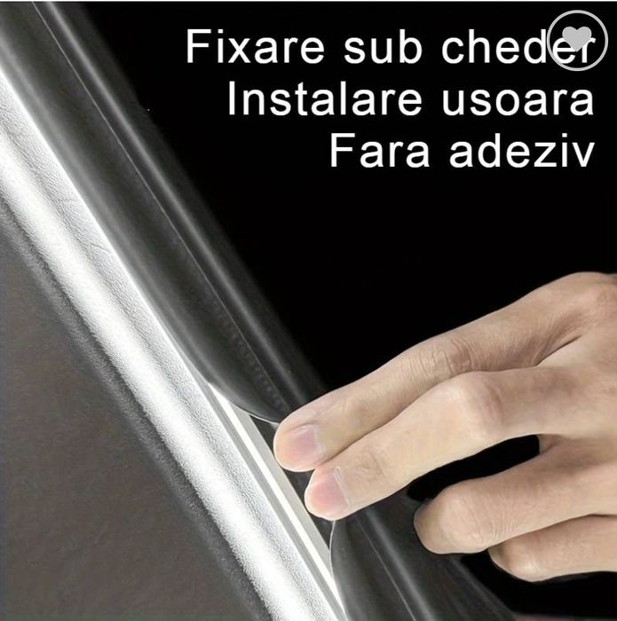 Banda auto led iluminat portbagaj lumina alb-rece, 12V, universal