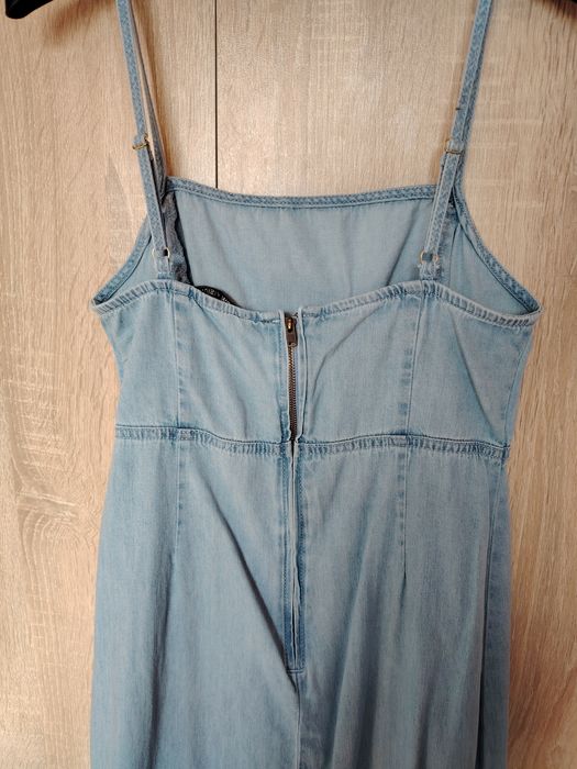 Рокля от дънков плат