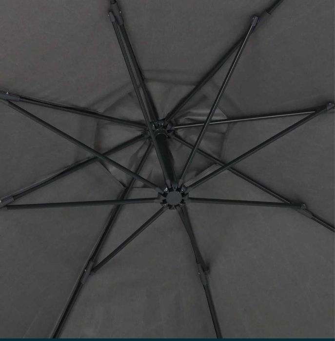 Umbrela soare suspendata gradina terasa 3m suport inclus