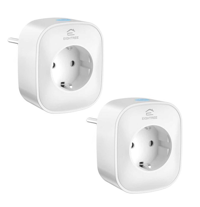 Priză inteligentă WiFi EIGHTREE,16A,monitorizare consum de energie