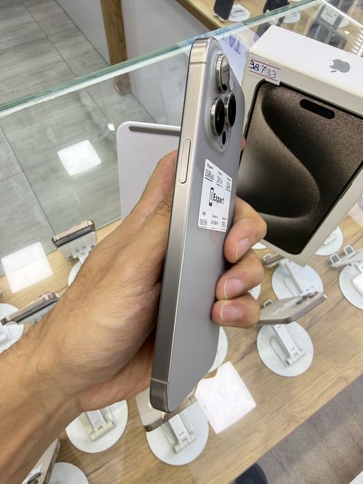 iPhone 15 Pro Max 256gb sim tozza 3 oy garantiya!