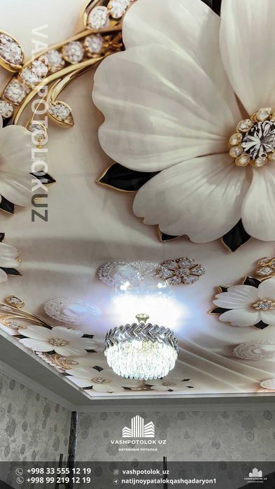 Натяжные потолки Natyajnoy patalok, Гарантия 20-лет