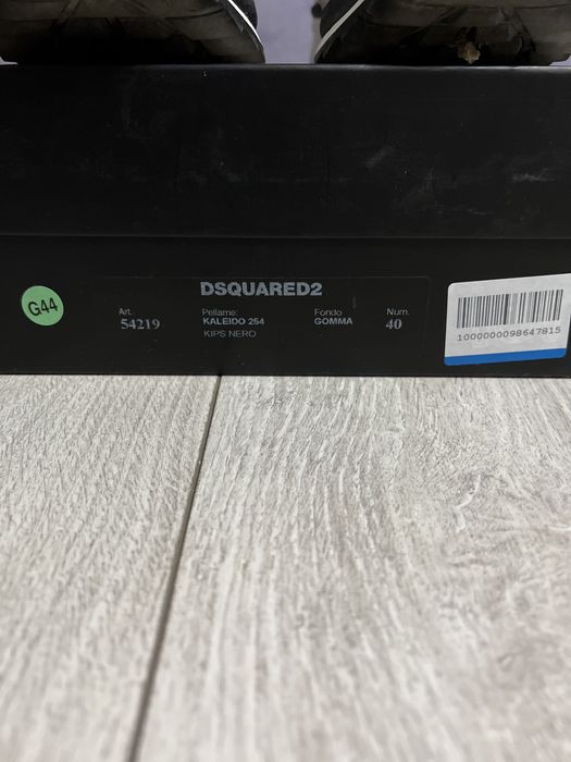 Adidași unisex Dsquared2, mărime 40