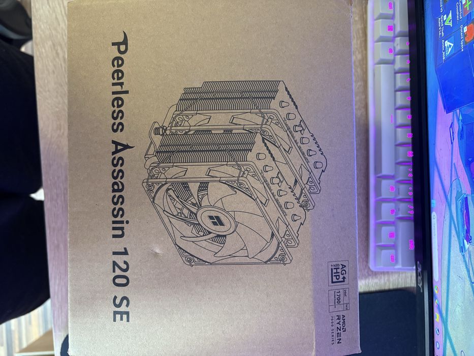 Cooler CPU Thermalright Peerless Assassin 120 SE – 2 ventilatoare, garanție, complet – 150 lei negociabil
