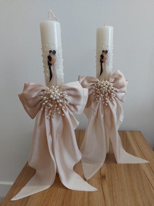 Lumânări nunta cununie religioasă