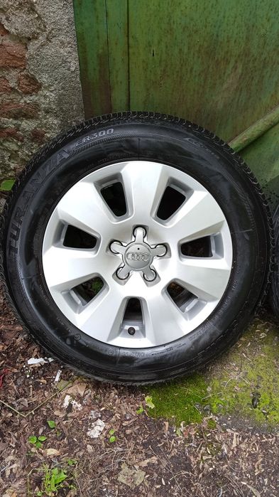 Джанти с гуми 225/60/16 Audi 66.6-57.1 A4,A6,A8 (5x112)