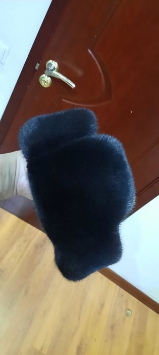Норковая шапка в отличном состоянии