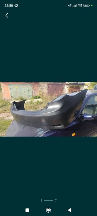 Бампер и порог на короллу