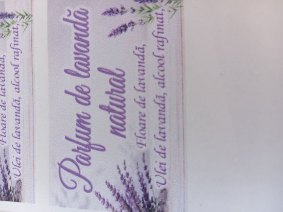 Parfum de lavanda natural 50ml