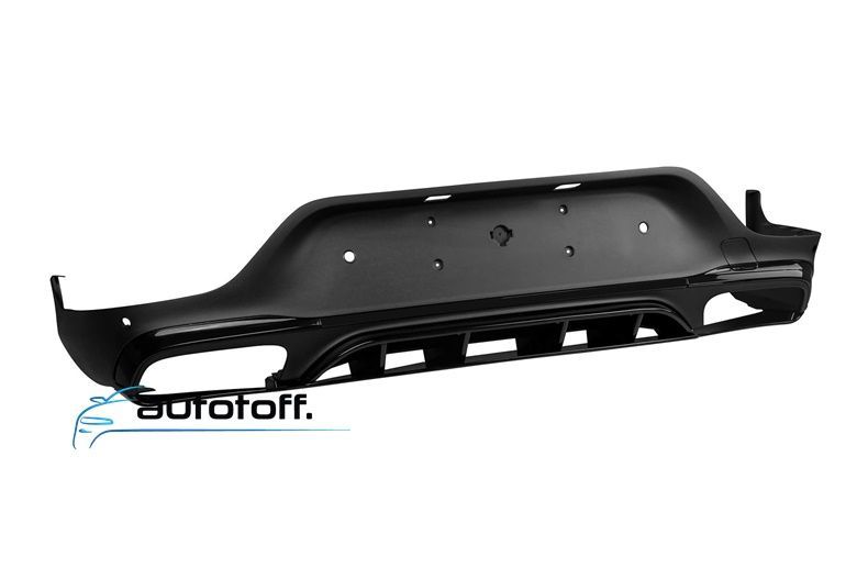Difuzor bara spate GLC Coupe C253 compatibil cu Mercedes (15-22) GLC63 AMG Black Design