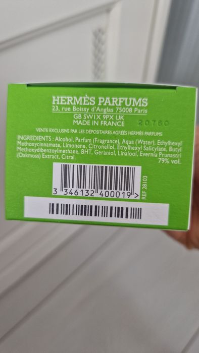 Hermes туалетная вода