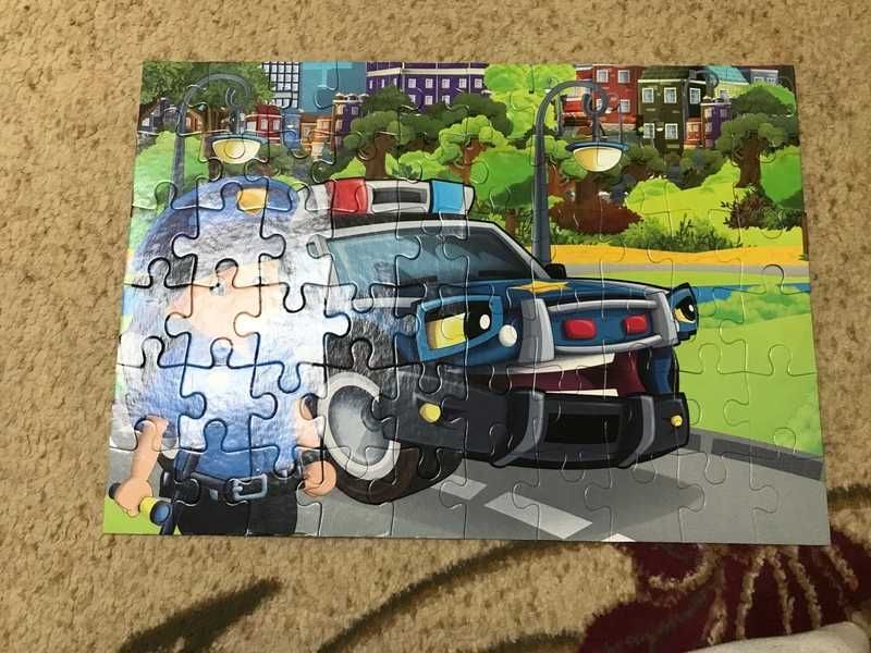 Puzzle politie copii