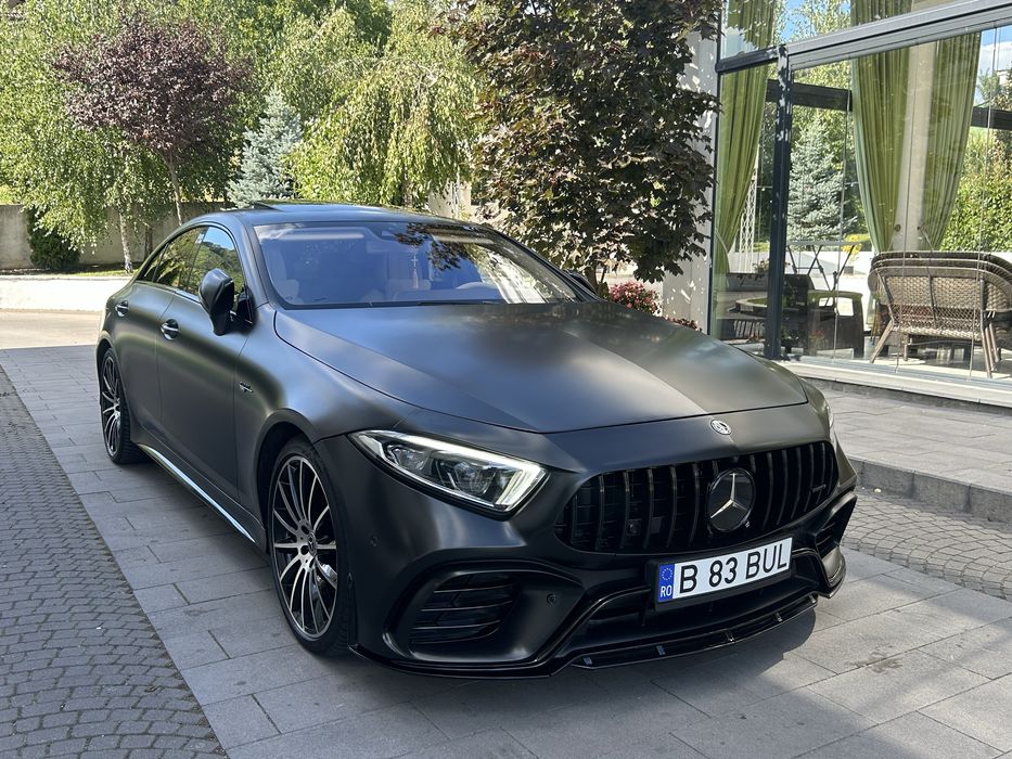 Mercedes-Benz Cls 450 4Matic AMG 2019 Mild-Hibrid 367cp 4Butoane Negru Mat