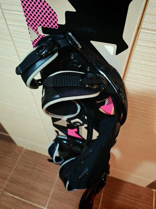 Placa snowboard 150 Drake -legaturi boots Burton