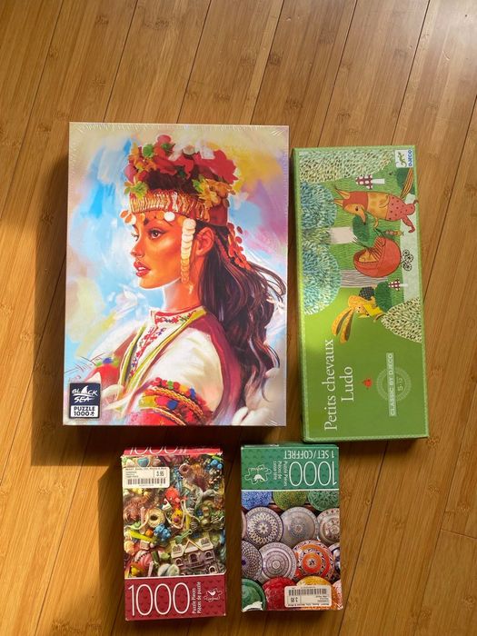 Пъзели и настолна игра