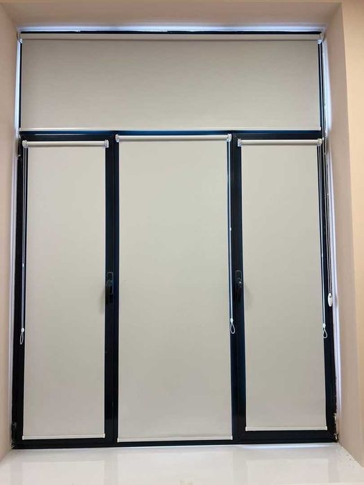 Жалюзи вертикальные/горизонт, Ролл-шторы, День-ночь, Блэкаут, Дуэт