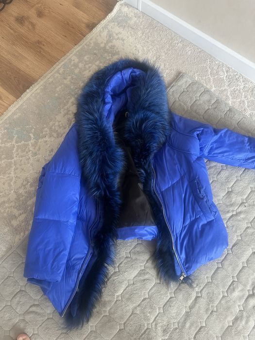 Продам куртку мех чернобурка