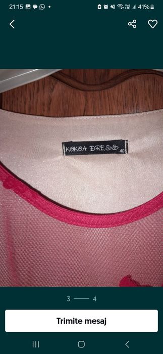 Rochie elegantă scurta 40