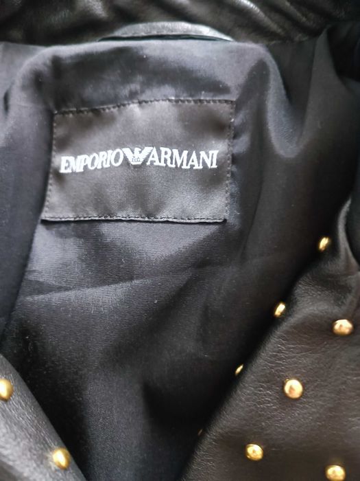 Дамско кожено яке Emporio Armani